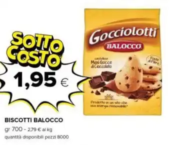 Oasi BISCOTTI BALOCCO gr 700 offerta