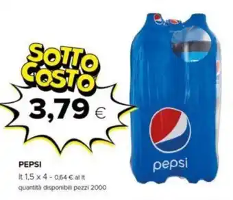 Oasi PEPSI lt 1,5 x 4 offerta