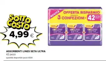 Oasi ASSORBENTI LINES SETA ULTRA offerta