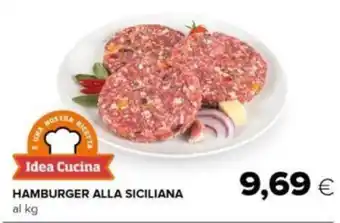 Oasi HAMBURGER ALLA SICILIANA offerta