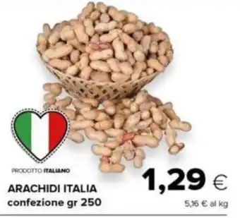 Oasi ARACHIDI ITALIA confezione gr 250 offerta