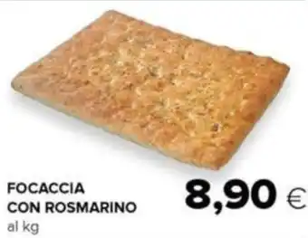 Oasi FOCACCIA CON ROSMARINO offerta