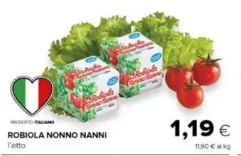 Oasi ROBIOLA NONNO NANNI l'etto offerta