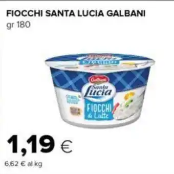 Oasi FIOCCHI SANTA LUCIA GALBANI gr 180 offerta