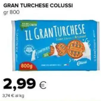 Oasi GRAN TURCHESE COLUSSI gr 800 offerta