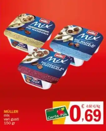 Crai MÜLLER mix vari gusti 150 gr offerta