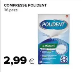 Oasi COMPRESSE POLIDENT 36 pezzi offerta