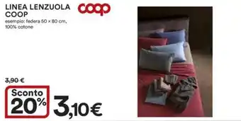 Ipercoop LINEA LENZUOLA COOP offerta