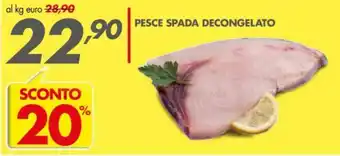 Italmark PESCE SPADA DECONGELATO offerta