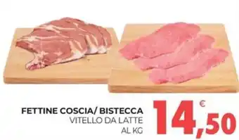 Eté FETTINE COSCIA/BISTECCA VITELLO DA LATTE offerta