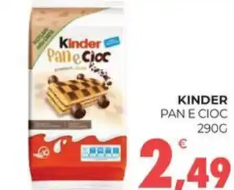 Eté KINDER PAN E CIOC 290G offerta
