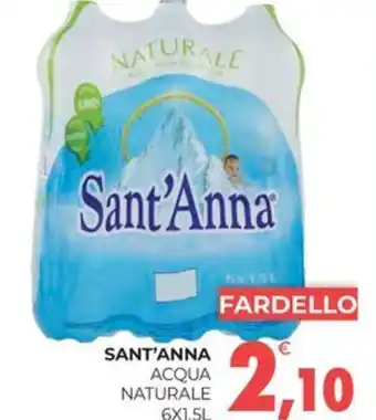 Eté SANT'ANNA ACQUA NATURALE 6X1,5 L offerta