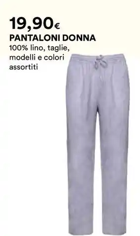 Ipercoop PANTALONI DONNA offerta