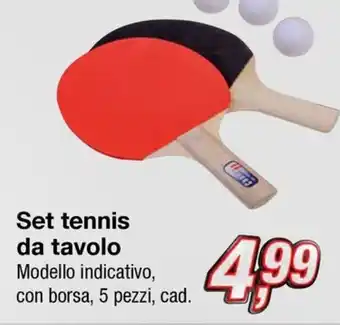 KiK Set tennis da tavolo offerta