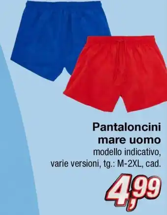 KiK Pantaloncini mare uomo offerta