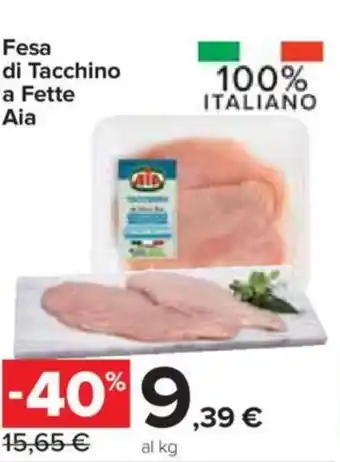 Carrefour Express Fesa di Tacchino a Fette Aia offerta