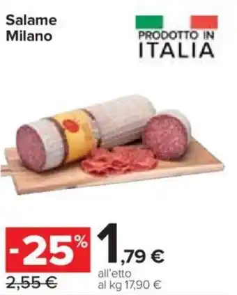 Carrefour Express Salame Milano offerta