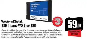 Vobis Western Digital SSD Interno WD Blue SSD offerta