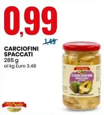 Eurospin CARCIOFINI SPACCATI 285 g offerta