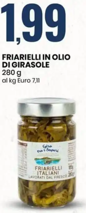 Eurospin FRIARIELLI IN OLIO DI GIRASOLE 280 g offerta