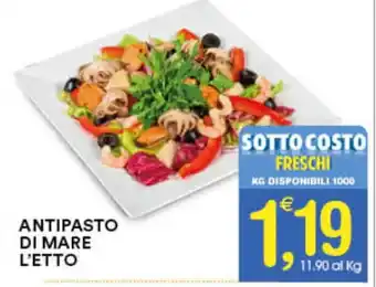 Gecop ANTIPASTO DI MARE L'ETTO offerta