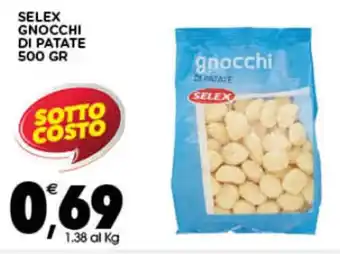 Gecop SELEX GNOCCHI DI PATATE 500 GR offerta