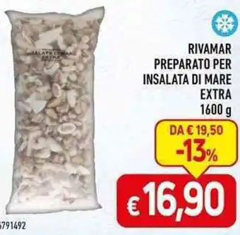 C+C maxigross RIVAMAR PREPARATO PER INSALATA DI MARE EXTRA 1600 g offerta