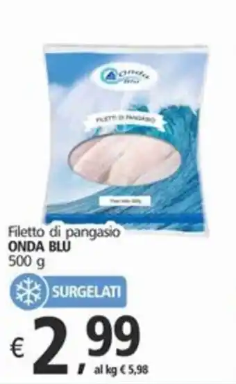 Filetto di pangasio ONDA BLU 500 g