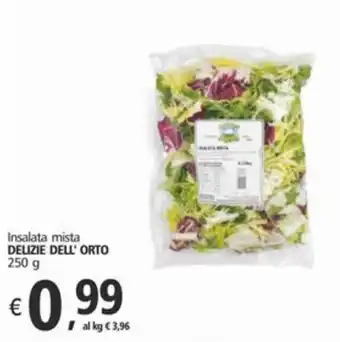 Alter Discount Insalata mista DELIZIE DELL' ORTO 250 g offerta