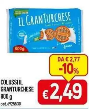 C+C maxigross COLUSSI IL GRANTURCHESE 800 g offerta