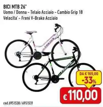 C+C maxigross BICI MTB 26" offerta