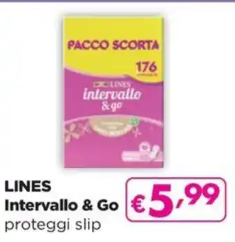La Saponeria LINES Intervallo & Go proteggi slip offerta