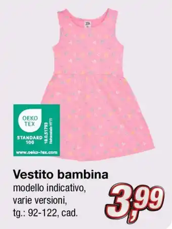 KiK Vestito bambina offerta