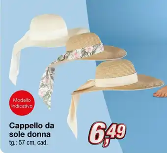 KiK Cappello da sole donna offerta