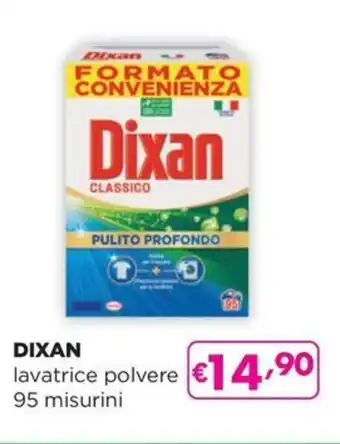 La Saponeria DIXAN lavatrice polvere 95 misurini offerta