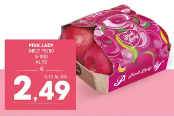 SeBón Supermercati PINK LADY MELE 75/80 G 800 offerta