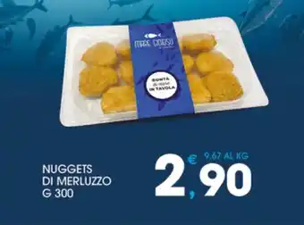 SeBón Supermercati NUGGETS DI MERLUZZO G 300 offerta