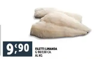 Deco Supermercati FILETTI LIMANDA offerta