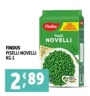 Deco Supermercati FINDUS PISELLI NOVELLI KG1 offerta