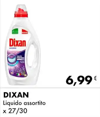 Iper Tosano DIXAN Liquido assortito x 27/30 offerta