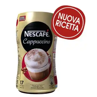 Qui Discount NESCAFE' CAPPUCCINO BARATTOLO 250 GR offerta