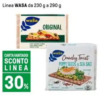 Iper La Grande Linea WASA da 230 g a 290 g offerta