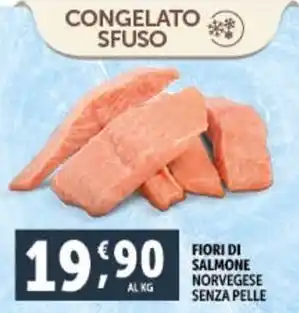 Deco Supermercati FIORI DI SALMONE NORVEGESE SENZA PELLE offerta