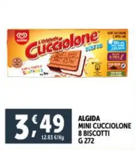 Deco Supermercati ALGIDA MINI CUCCIOLONE 8 BISCOTTI G272 offerta