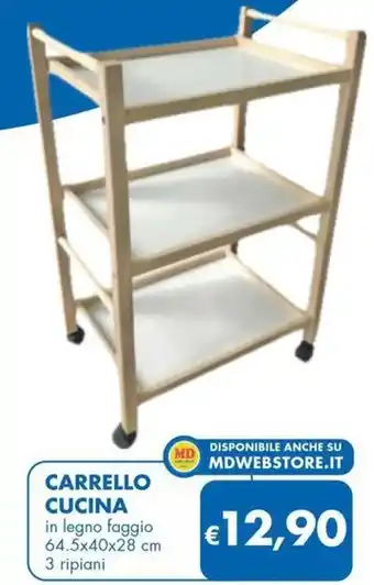 MD Discount CARRELLO CUCINA offerta