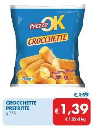 MD Discount CROCCHETTE PREFRITTE g 750 offerta