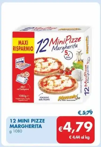 MD Discount 12 MINI PIZZE MARGHERITA offerta