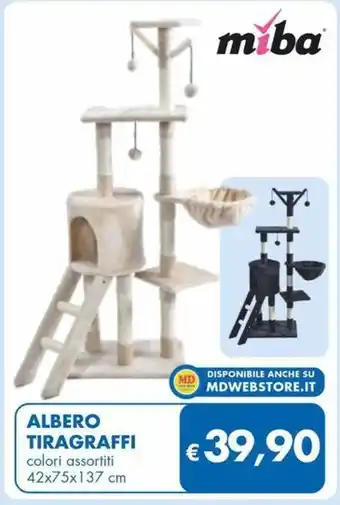 MD Discount ALBERO TIRAGRAFFI miba offerta