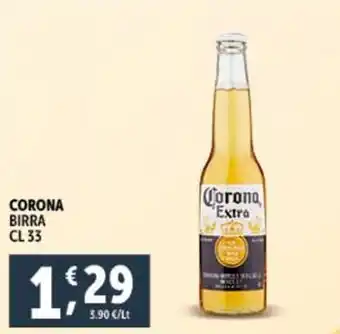 Deco Supermercati CORONA BIRRA CL 33 offerta