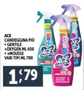 Deco Supermercati ACE CANDEGGINA PIÙ offerta